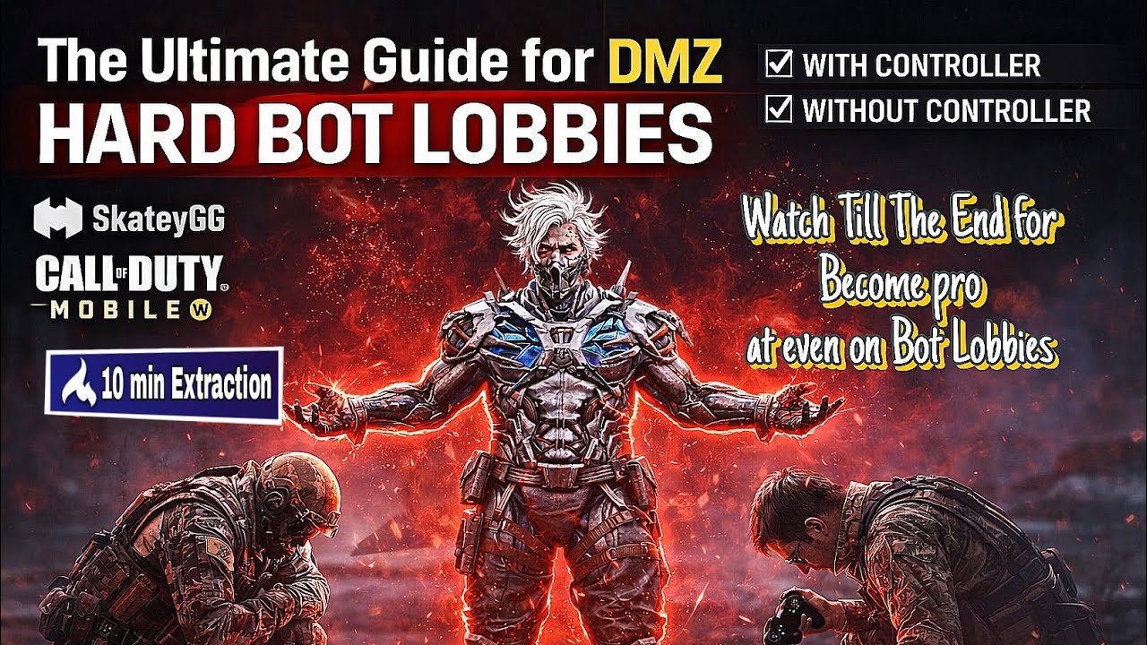 The Ultimate CODM DMZ Hard Bot Lobby Guide | Kuiji Strategy & DMZ Hard Bot Lobbies Explained 