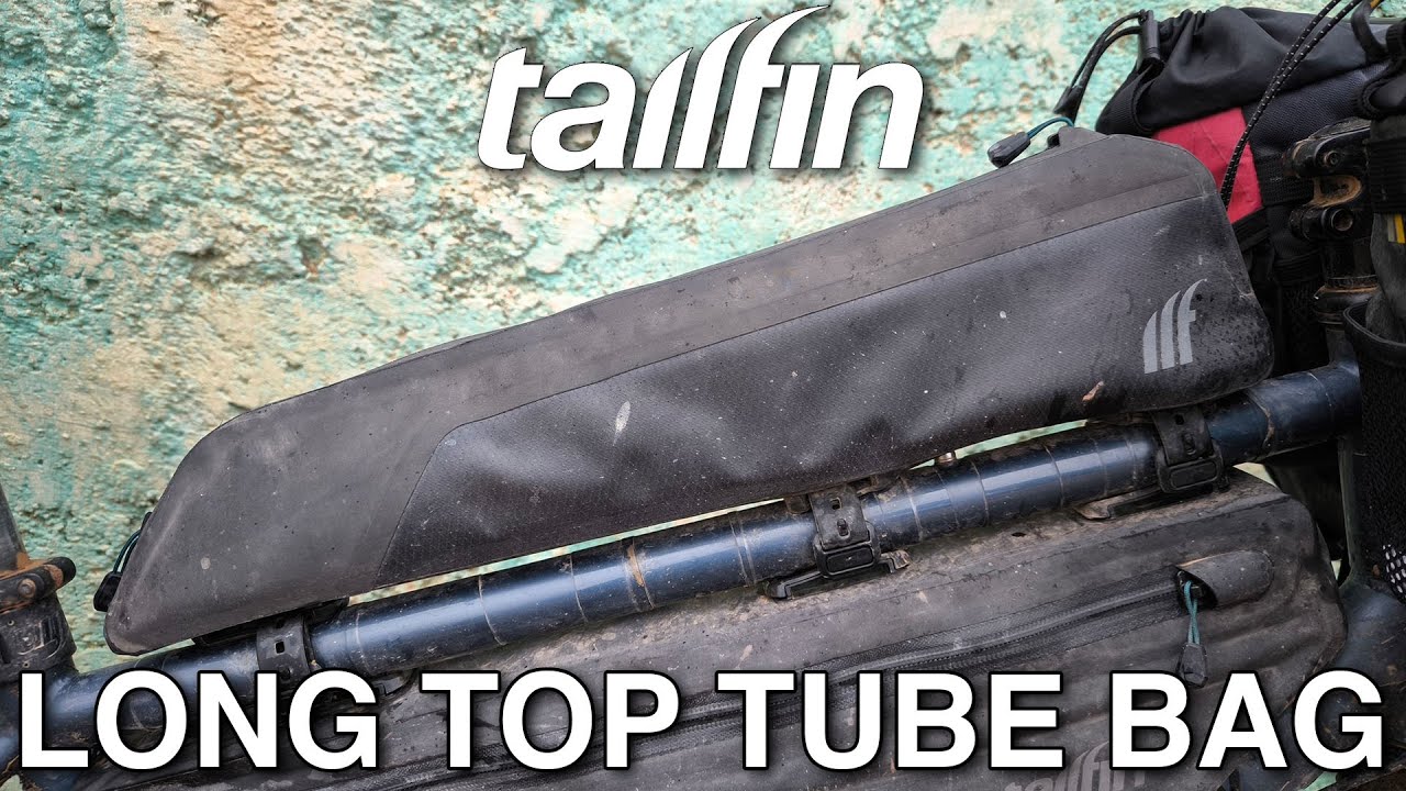 Tailfin Long TopTube Bag Test & Erfahrungen 👉🚲 Bikepacking Oberrohrtasche
