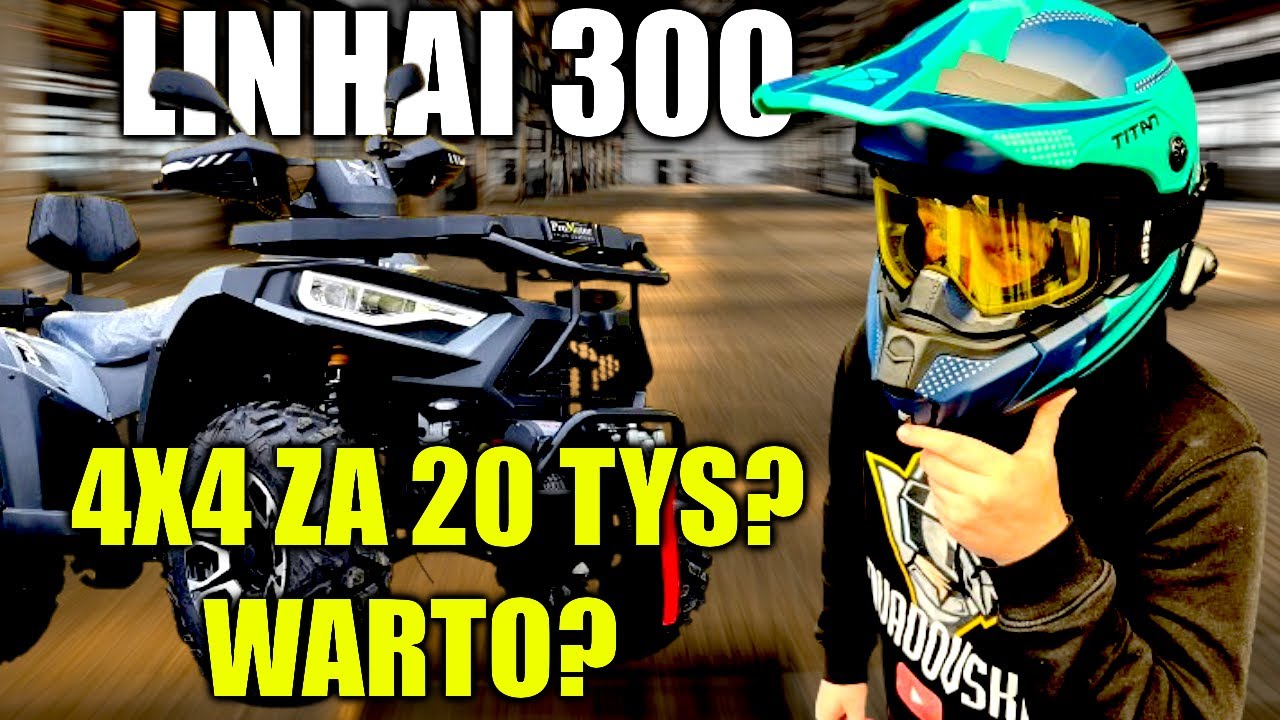 NAJTAŃSZY QUAD 4X4 W POLSCE | WARTO ? WADY I ZALETY ? | LINHAI 300 PROMAX