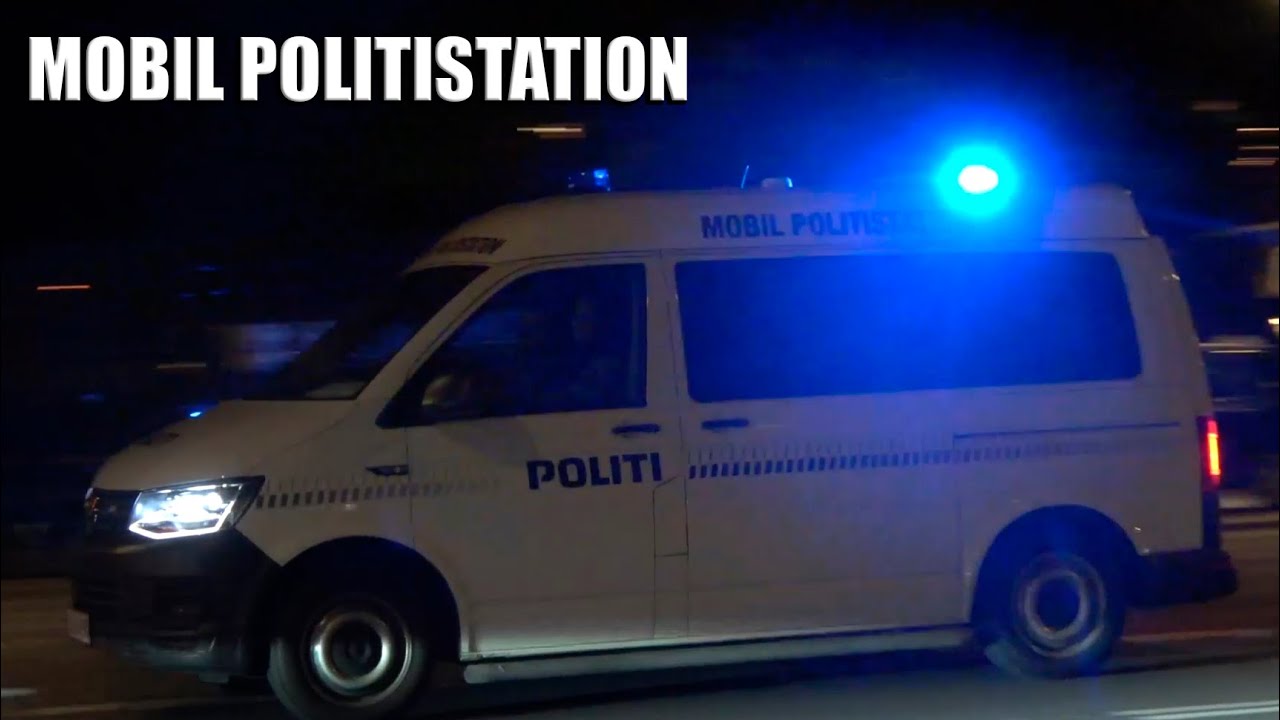 MOBIL POLITISTATION I UDRYKNING! | Mobile Command Centre in emergency