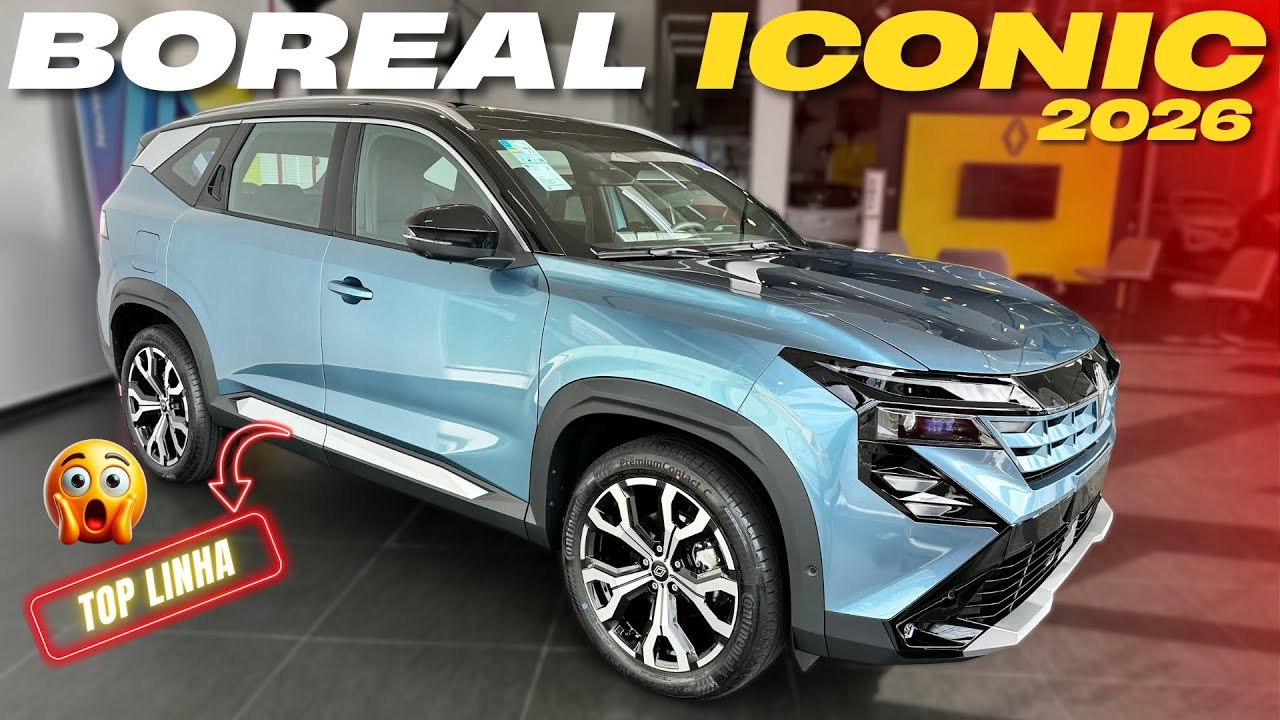 Novo Renault Boreal Iconic 2026 – Conheça O SUV que eleva o padrão da Renault!