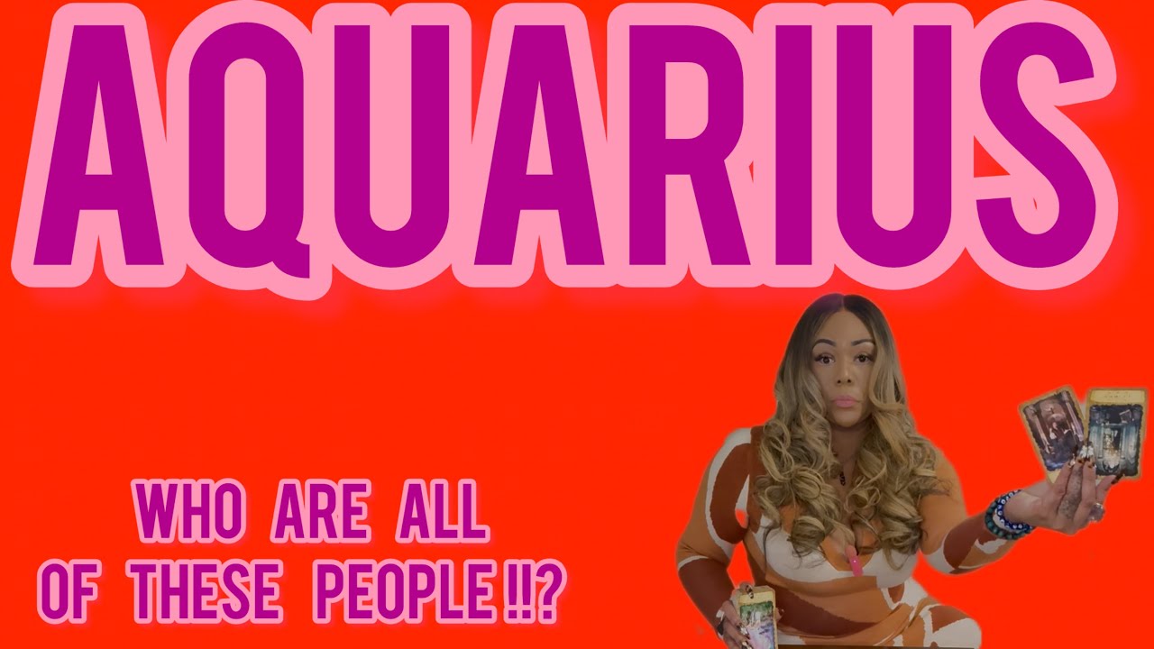 ♒️ AQUARIUS: PEOPLE ARE FEELING IGNORED BY YOU! THERES A NEW PERSON HERE AND A PAST PERSON AS WELL!