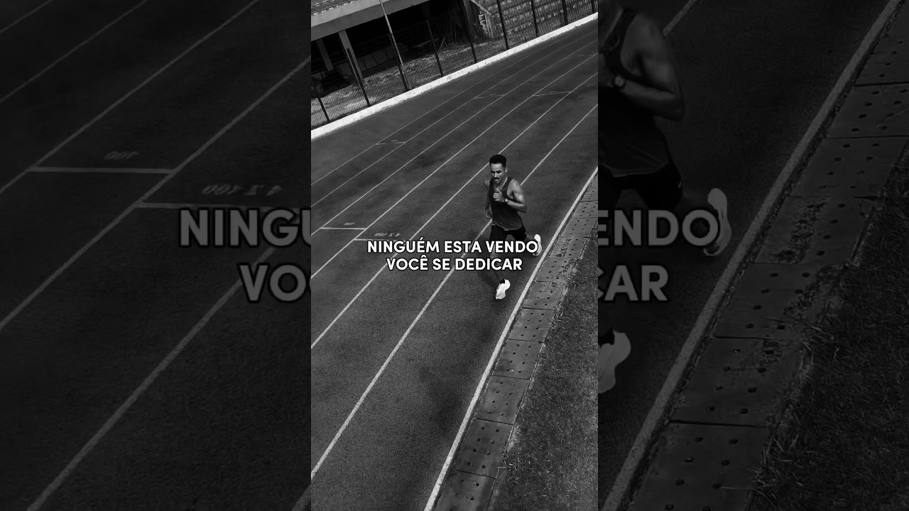 NINGU&Eacute;M EST&Aacute; VENDO VOC&Ecirc; SE DEDICAR #motiva&ccedil;&atilde;o #corrida