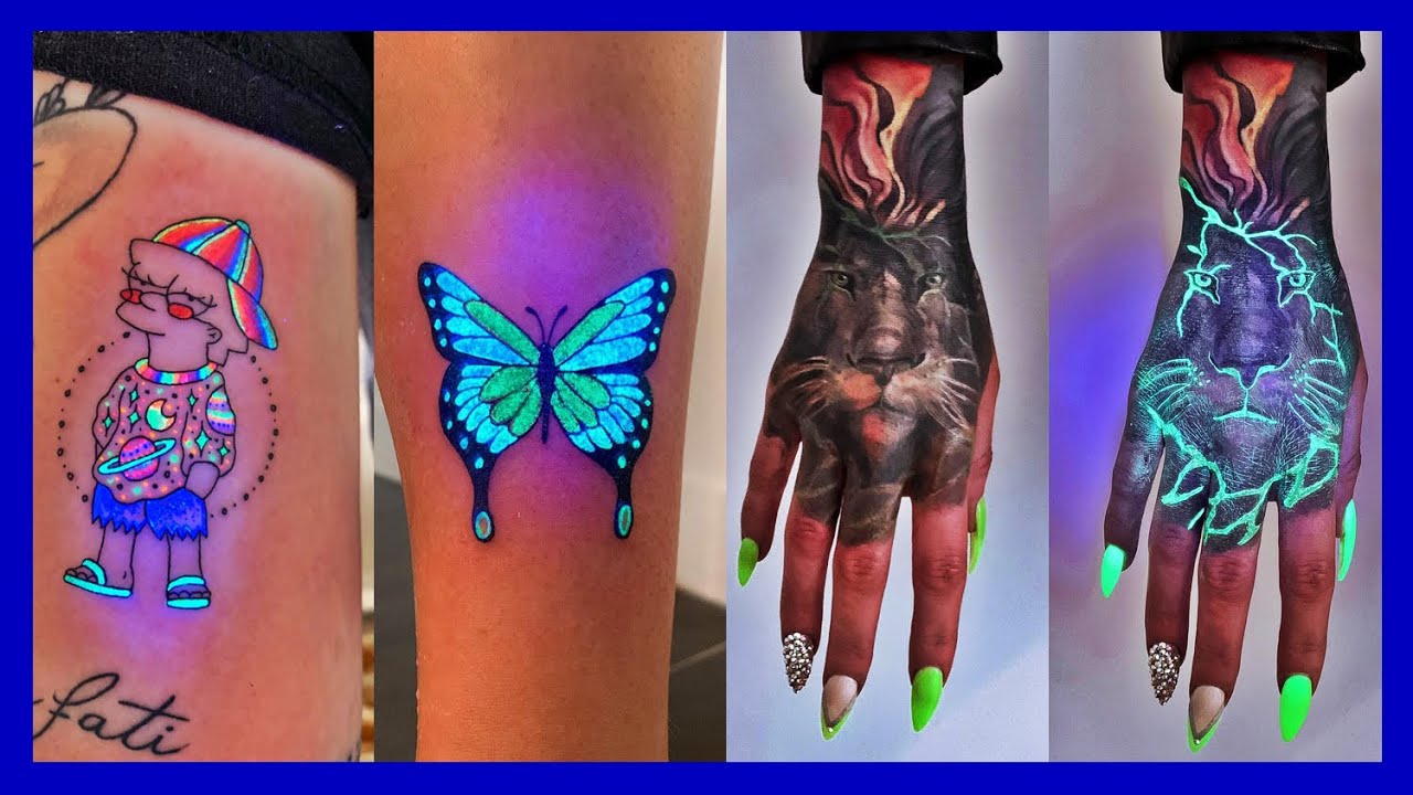 Uv Tattoo 2022, Beautiful Uv Tattoo, Best Uv Tattoo Ink, Uv Tattoo For Men and Women, Uv Tattoo Girl