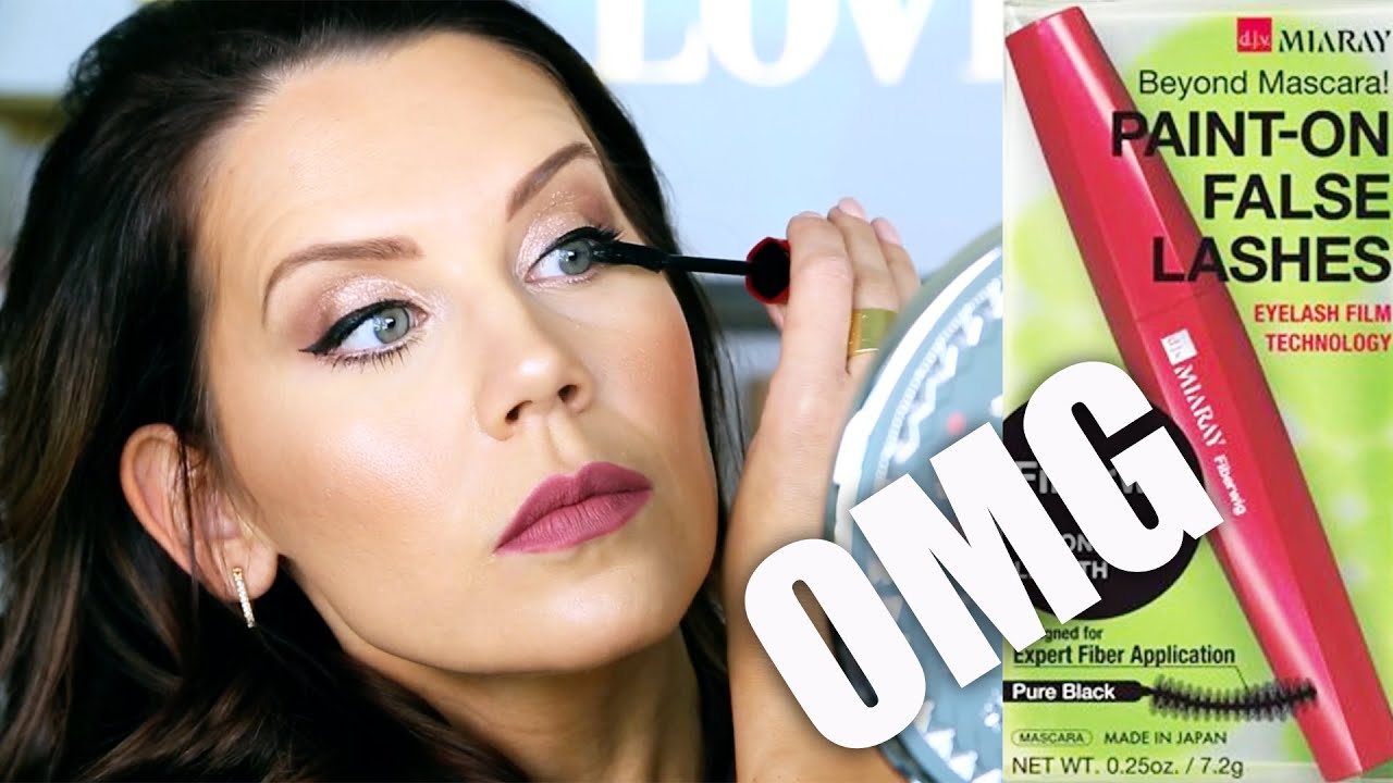 PAINT ON LASHES ??? | OMG