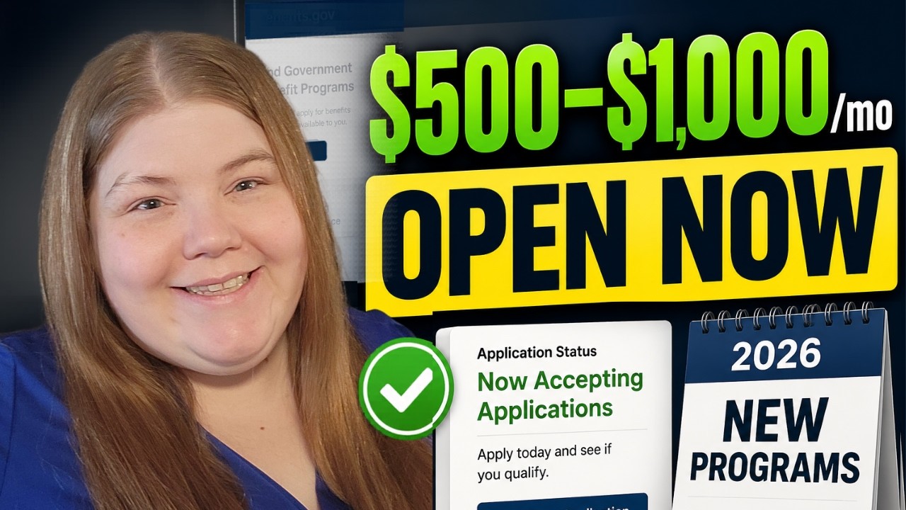 NEW Guaranteed Income Programs Open in 2026 - Are You Eligible?