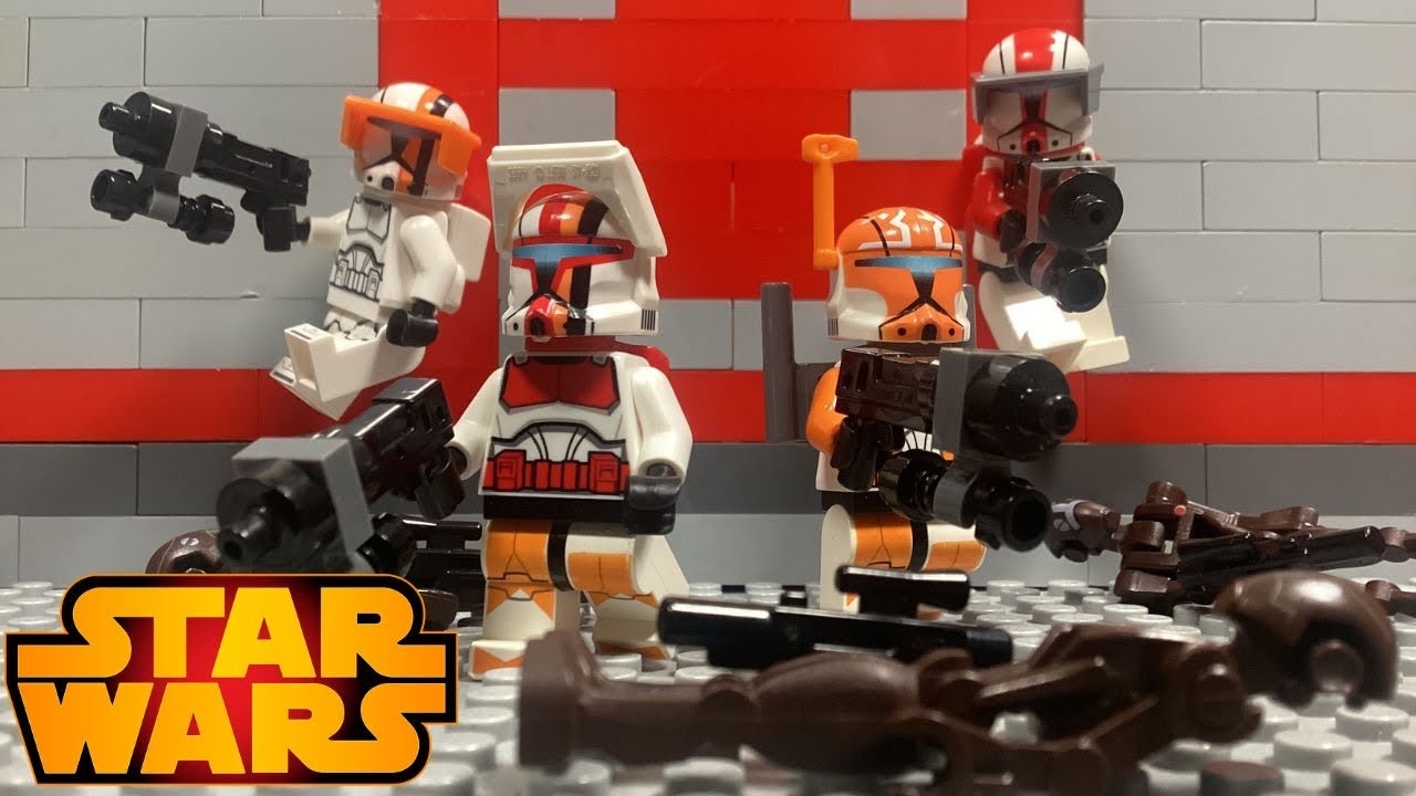 Захват заложников - Отряд «Сигма» Часть первая - Lego Star Wars: The Clone Wars (Покадровая съёмка)