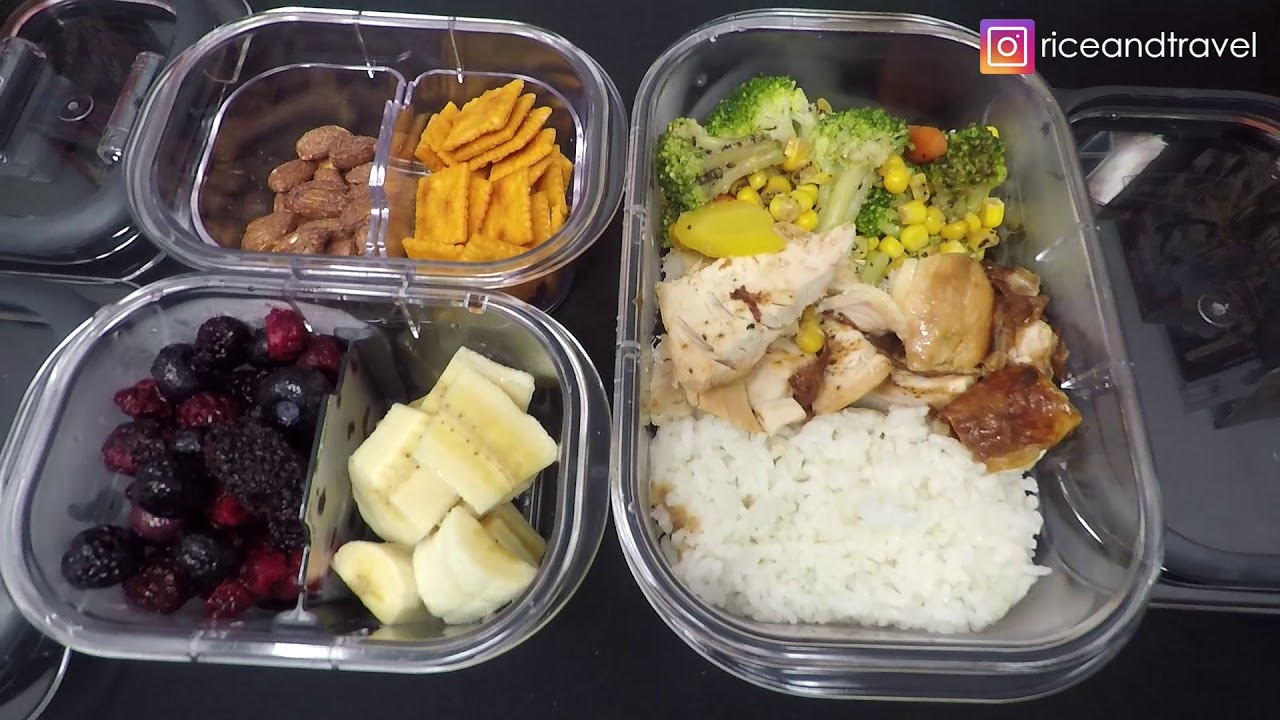 Unboxing  Rubbermaid Brilliance 10 Piece Set and Sample Meal Prep