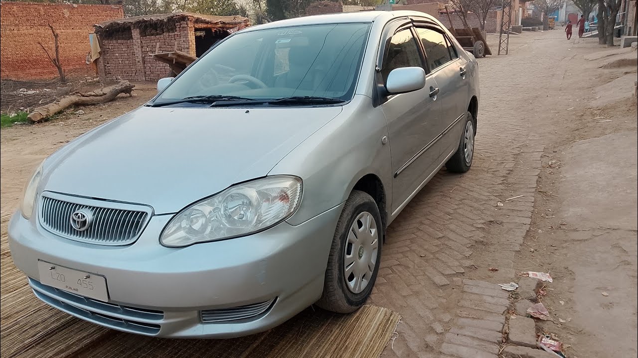 Corolla GLi  2005 model for sale contact 03418281286
