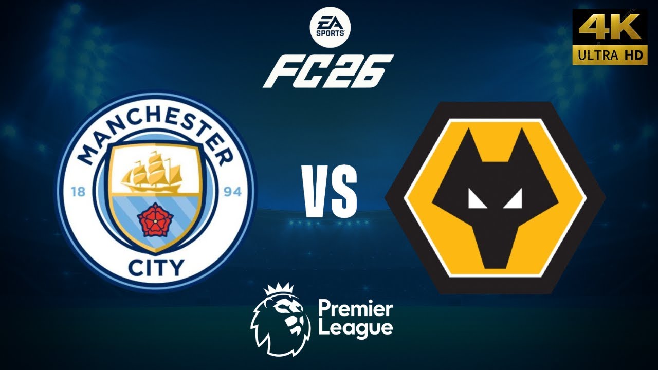 FC 26 - Manchester City vs Wolverhampton - Premier League 25/26 Full Match - PC [4K60]