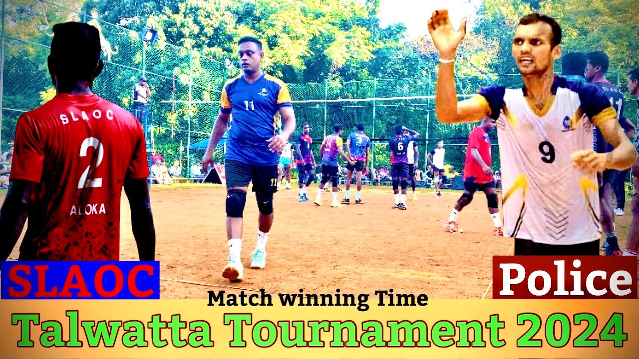 තල්වත්ත තරගාවලිය Semi Final - Police Vs Slaoc / #weliseli_volleyball 2024