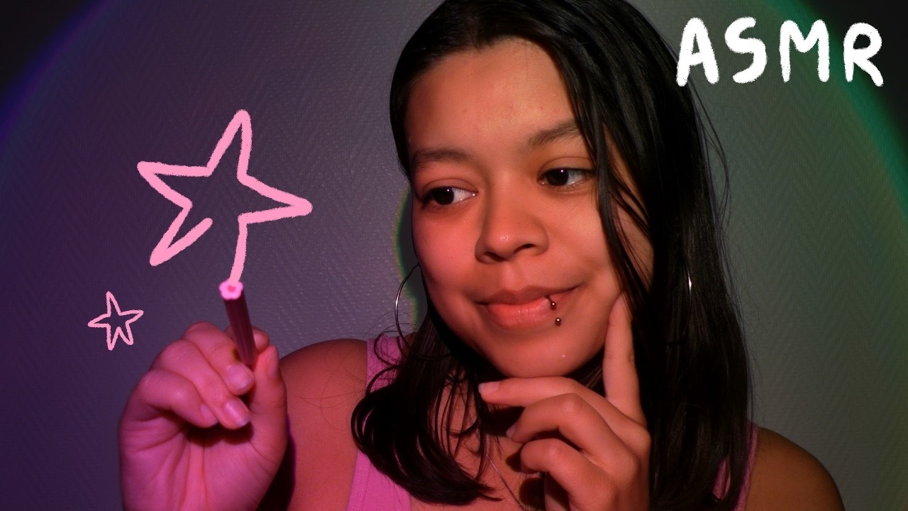 Je dessine (vraiment) sur ton visage ✍🏽 | SOFT SPOKEN ASMR FR
