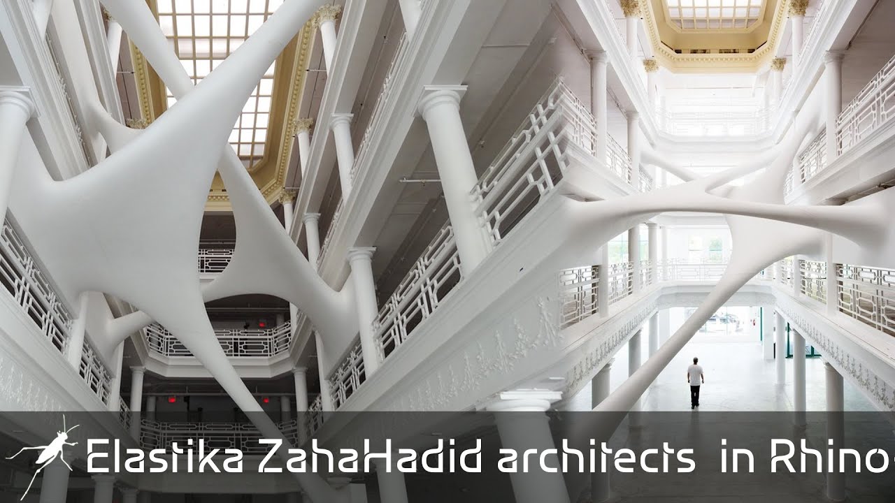 Recreating Zaha Hadid Architects' Elastika In Rhino and Grasshopper