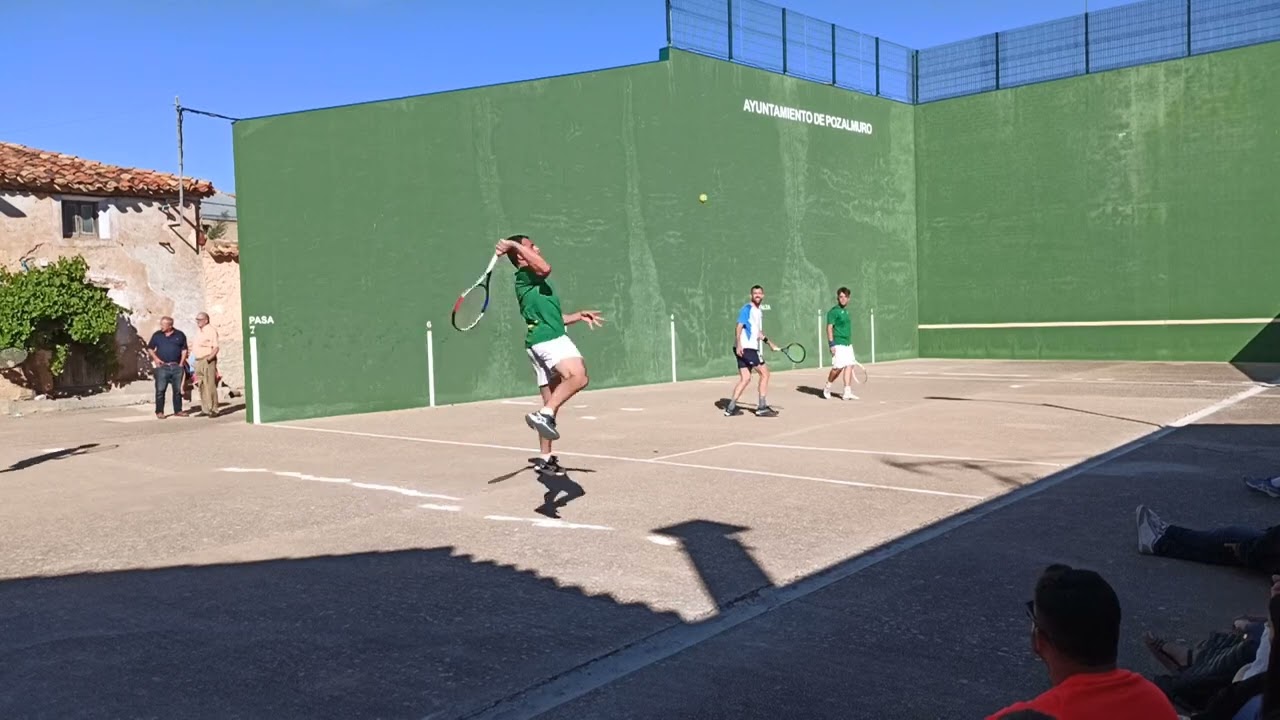 FRONTENIS POZALMURO 2K23    3 Y 4 PUESTO   DANI H JAVI G VS IVAN C   CRISTIAN O