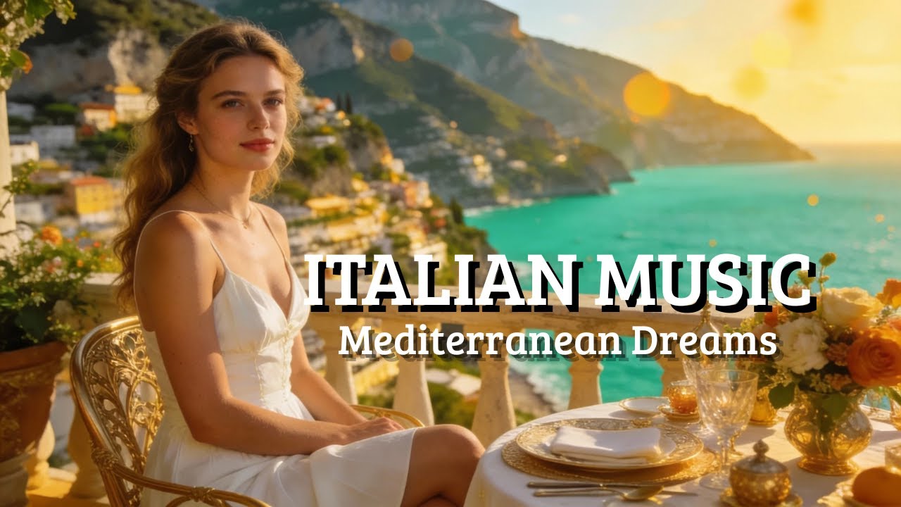 Italy Relaxing Ambience 🎶 2+ Hours Soothing Italy Soundscape Cinque Terre Seaside
