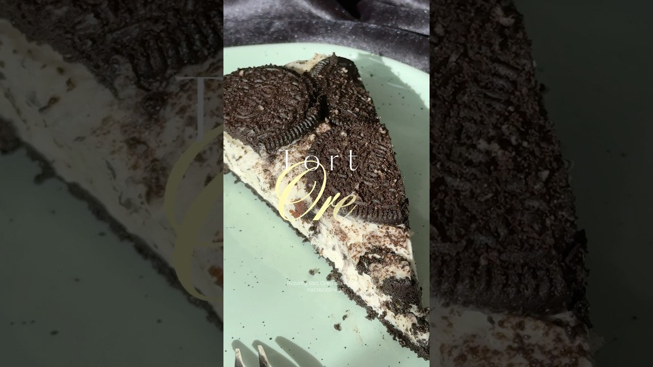 Tort OREO dla narzeczonego!✨ #tort #urodziny #przepis