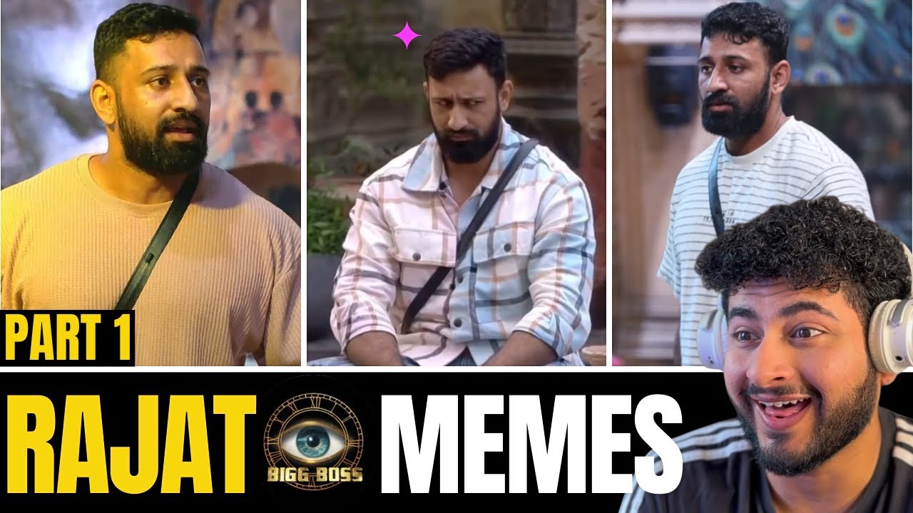 MEMES OF RAJAT DALAL IN BIG BOSS 18 | PART 1 | Umair Ayub Chaudhary | Memes Reaction