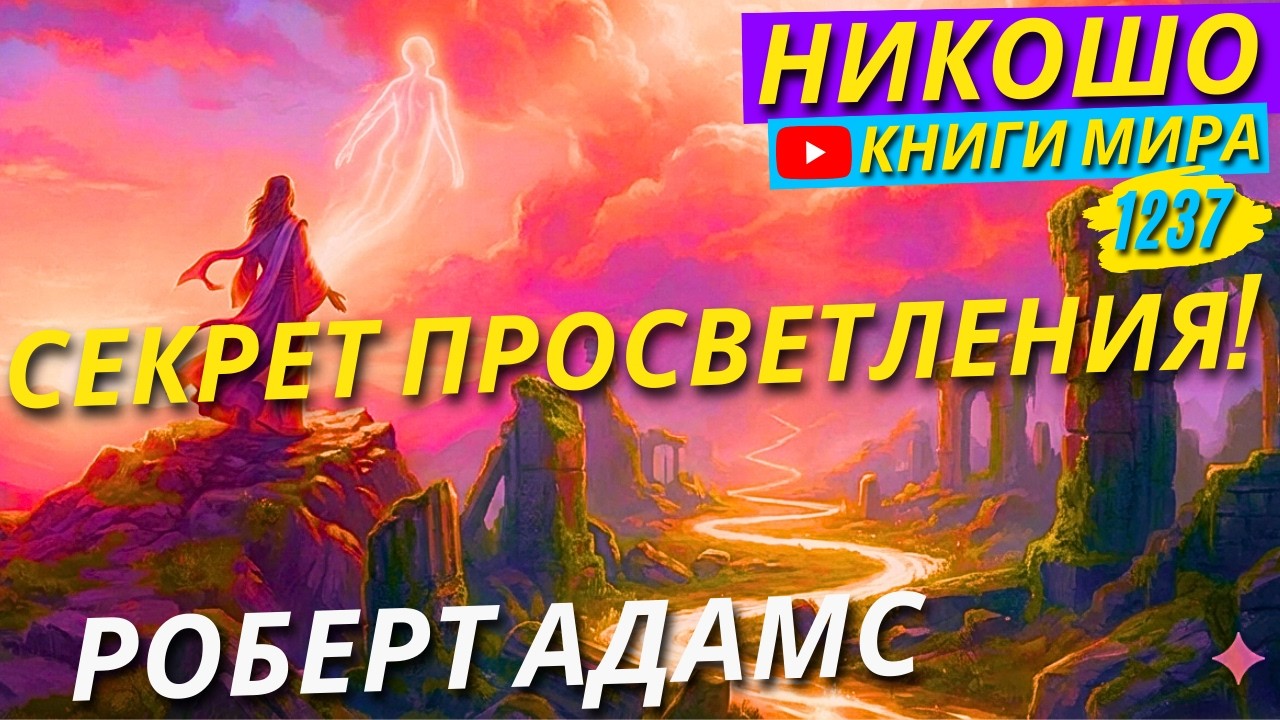 Насколько Вы Готовы Узнать Главные Секреты Просветления От Роберта Адамса?!