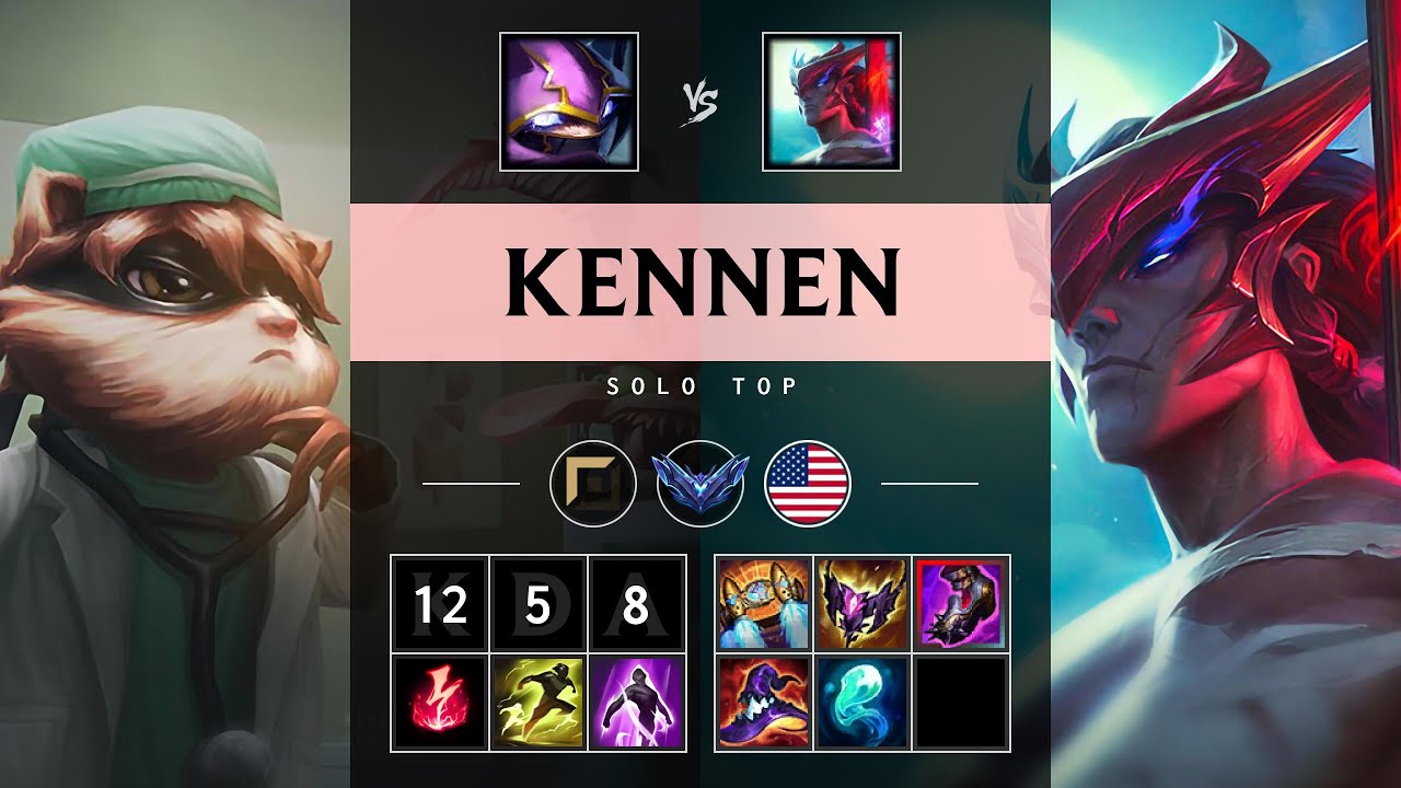 Kennen Top vs Yone - NA Diamond Patch 25.18