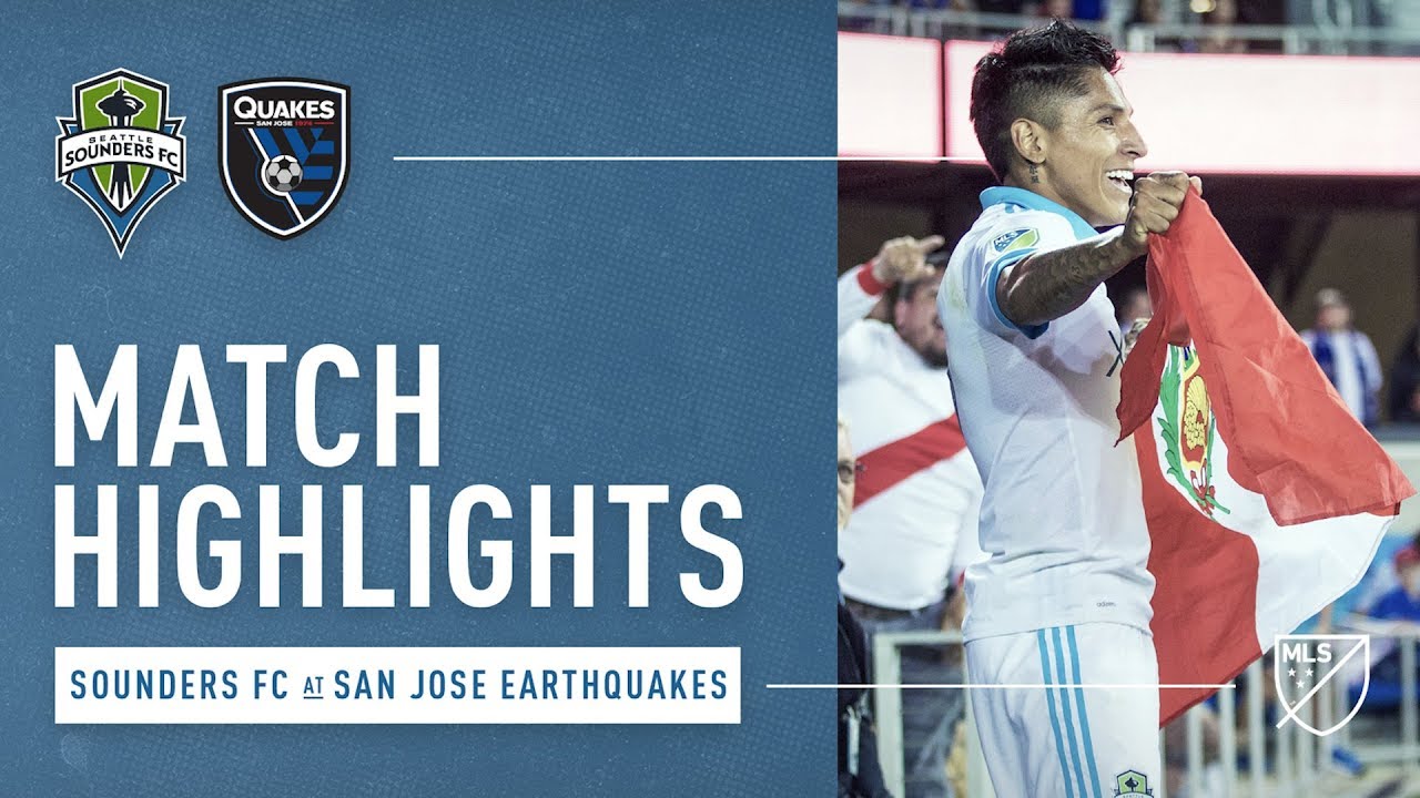 HIGHLIGHTS: Seattle Sounders FC at San Jose Earthquakes | July 25, 2018