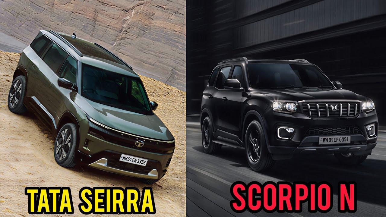Tata Sierra vs Mahindra Scorpio N | Full Comparison | Features, Price, Mileage & Road Test Review