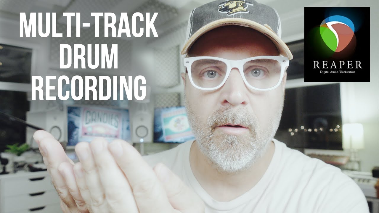 Multi-Track Drum Recording in REAPER