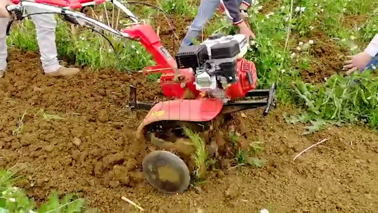 Come lavora la motozappa GeoTech PGT900