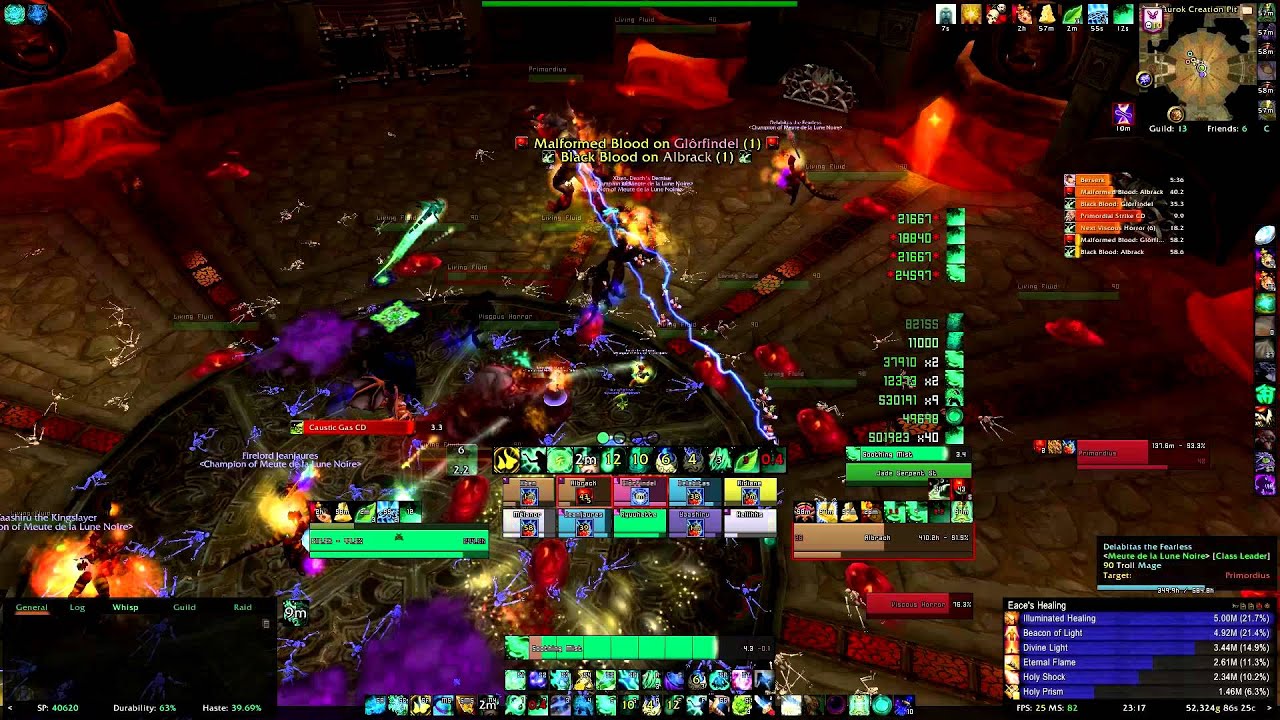 MLN vs Primordius 10 HM | Mistweaver Monk POV