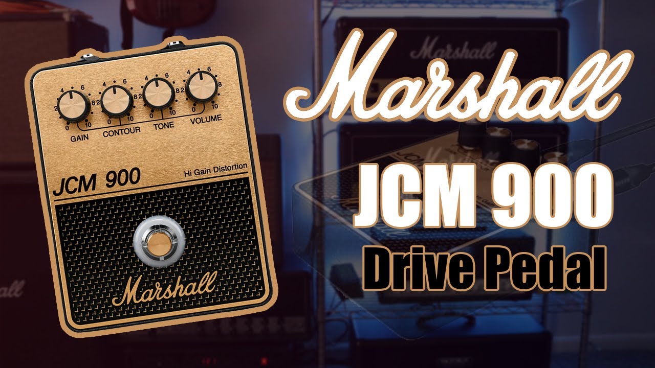 Marshall JCM900 Drive Pedal Demo