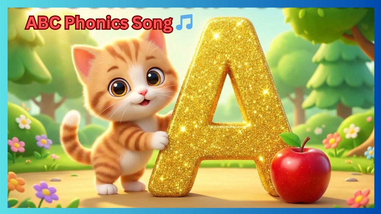 Песенка про фонетику ABC 🎵 | Изучаем алфавит от А до Я | Развлечения для малышей | Клуб рифмованн...
