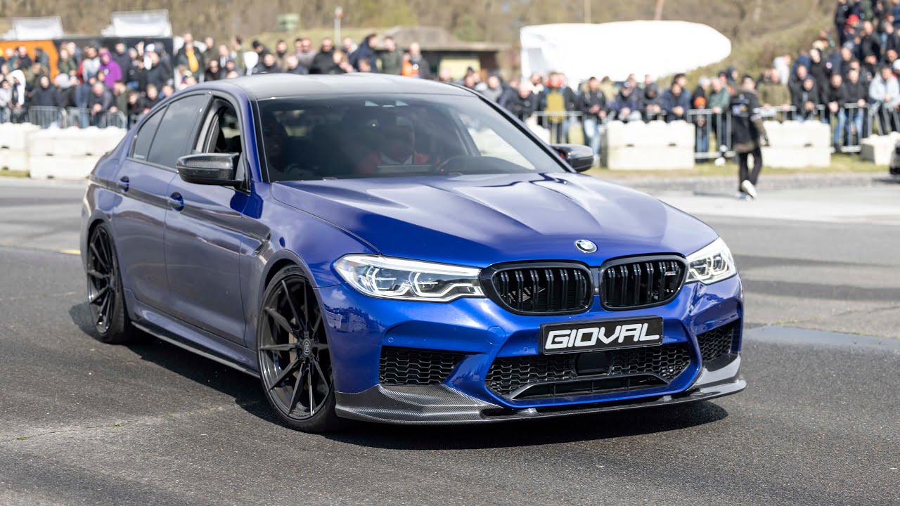 750HP Stage 2 BMW M5 F90 with Custom Exhaust - LOUD Accelerations, Drifts & Drag Races !