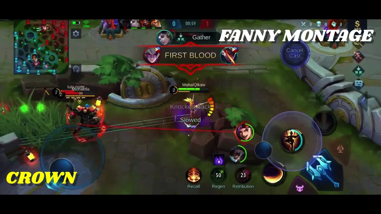 FANNY MONTAGE - CROWN