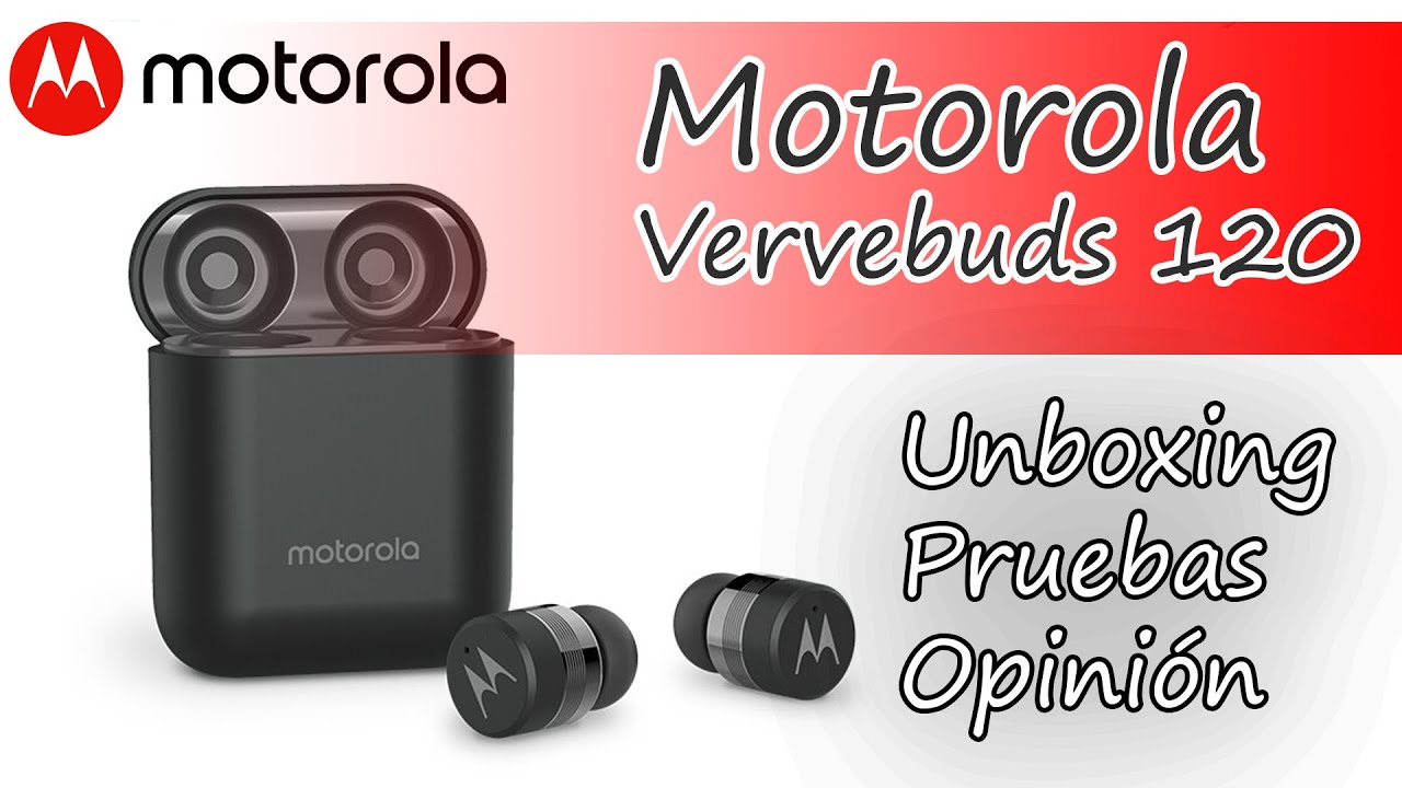 Auriculares TWS Motorola Vervebuds 120: Opacados