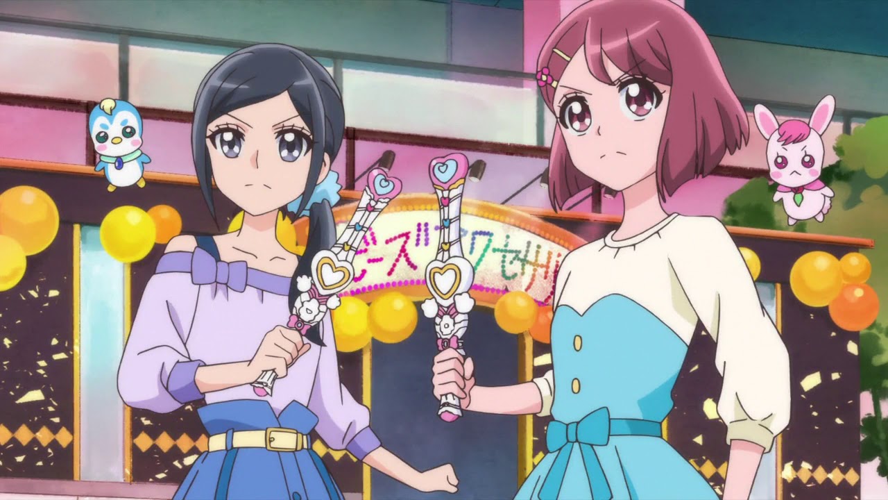 Cure Grace & Cure Fontaine transformation to Episode 9