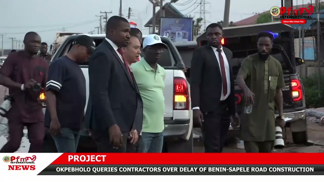 Okpebholo queries contractors over delay of Benin-Sapele road Construction