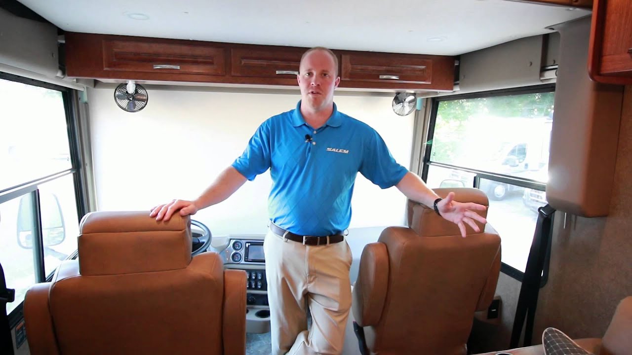 2016 Forest River Legacy 340BH walk around tour with Evan Shepard from Motorhomes 2 Go