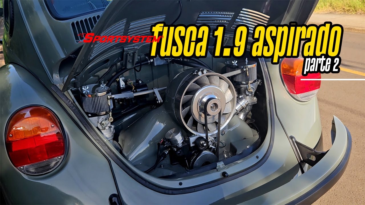 Mais Detalhes do Fusca 1.9 Aspirado!
