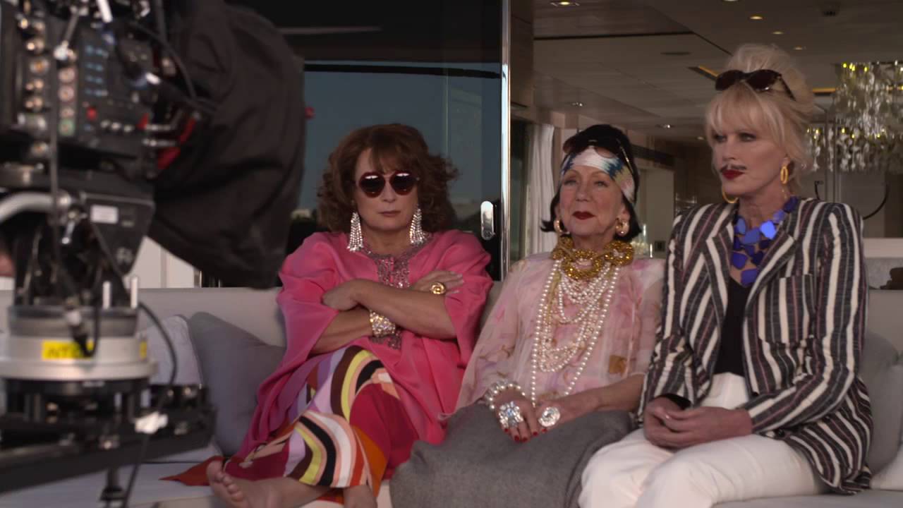 Absolutely Fabulous: The Movie: Behind the Scenes Movie Broll - Jennifer Saunders | ScreenSlam