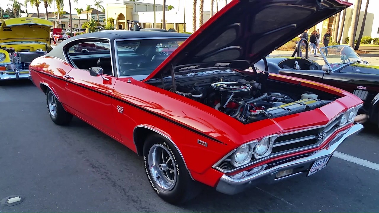 1969 Chevrolet Chevelle SS396 Hardtop Monaco Orange Paint Restored 69 Chevy Super Sport SS 396 Sweet