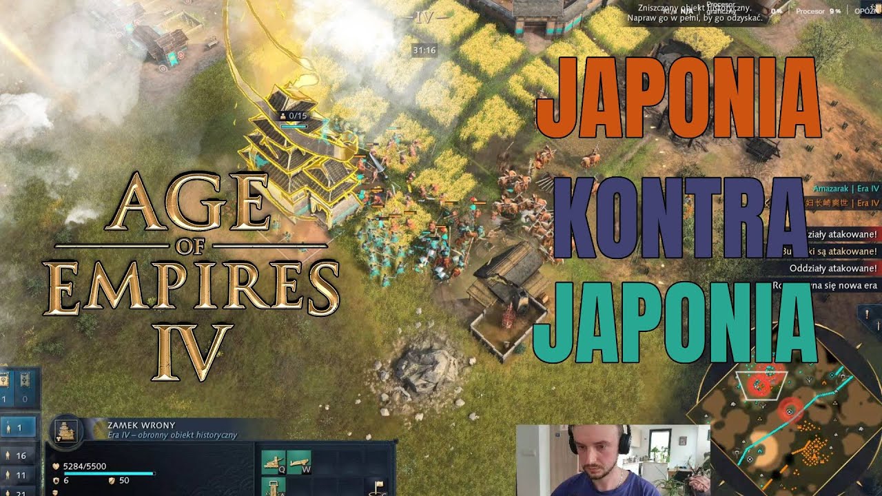 DAYMIO PRZECIW BUDDYJSKIEJ ŚWIĄTYNI | DWA RÓŻNE BUILDY | AGE OF EMPIRES 4 | SOLO RANKED |