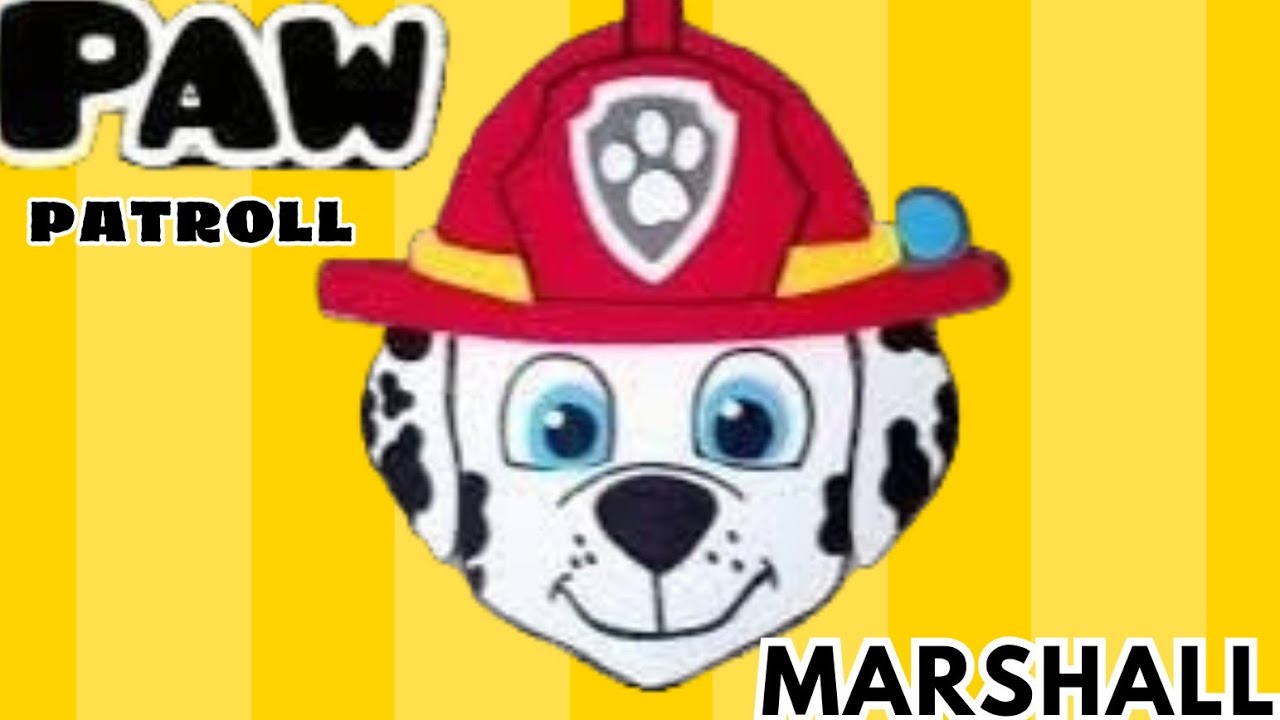 Marshall paw patrol  en foami