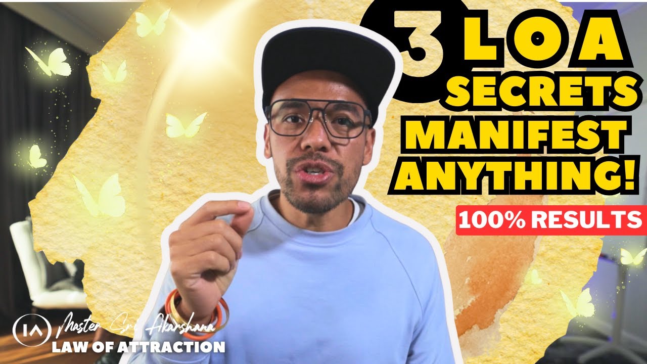 DO THIS and The Universe Will Bring it To You! [3 LOA Secrets to Manifest Anything You Want]