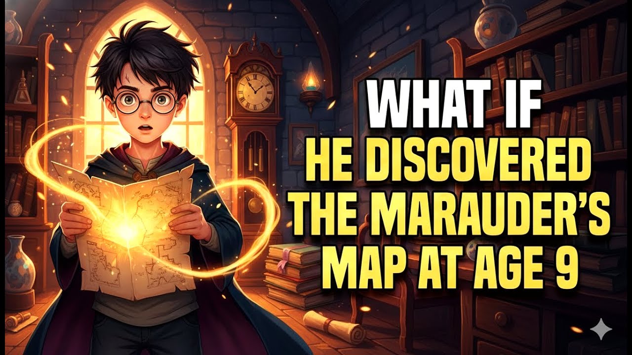 What If Harry Discovered The Marauder's Map At Age 9 And Realized Dumbledore Had Been Watching Him