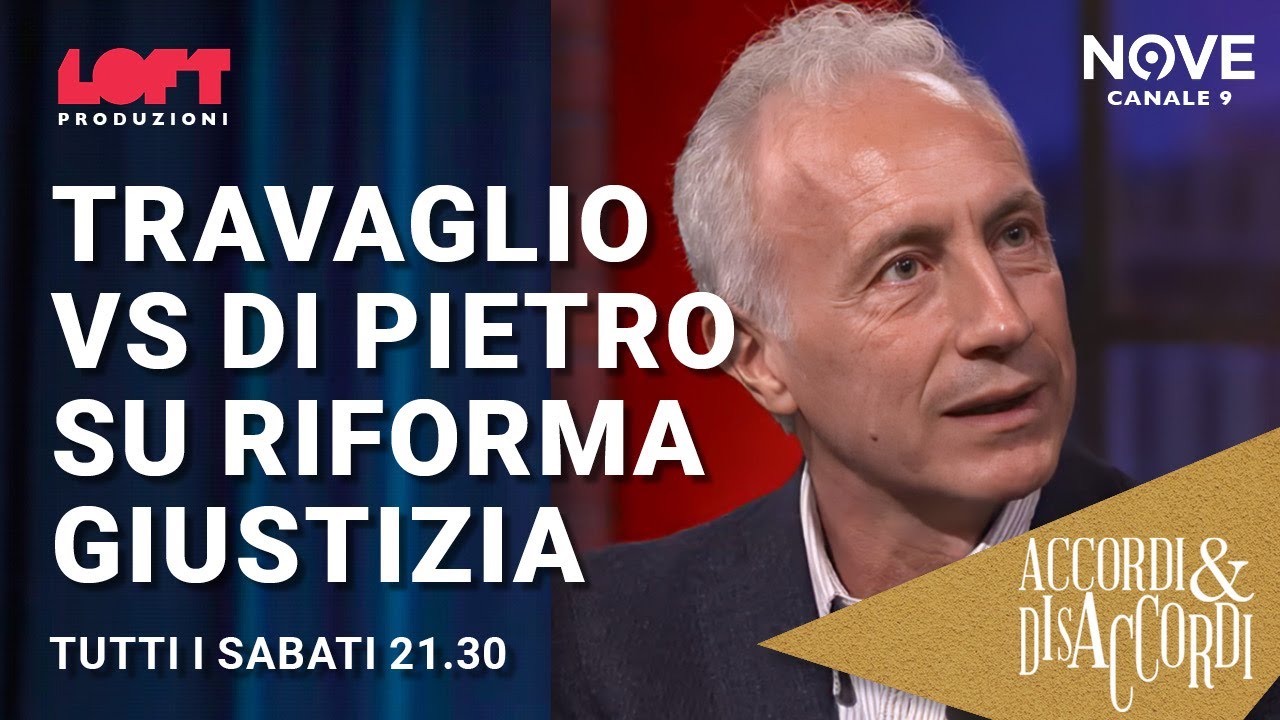 Travaglio vs Di Pietro su riforma giustizia