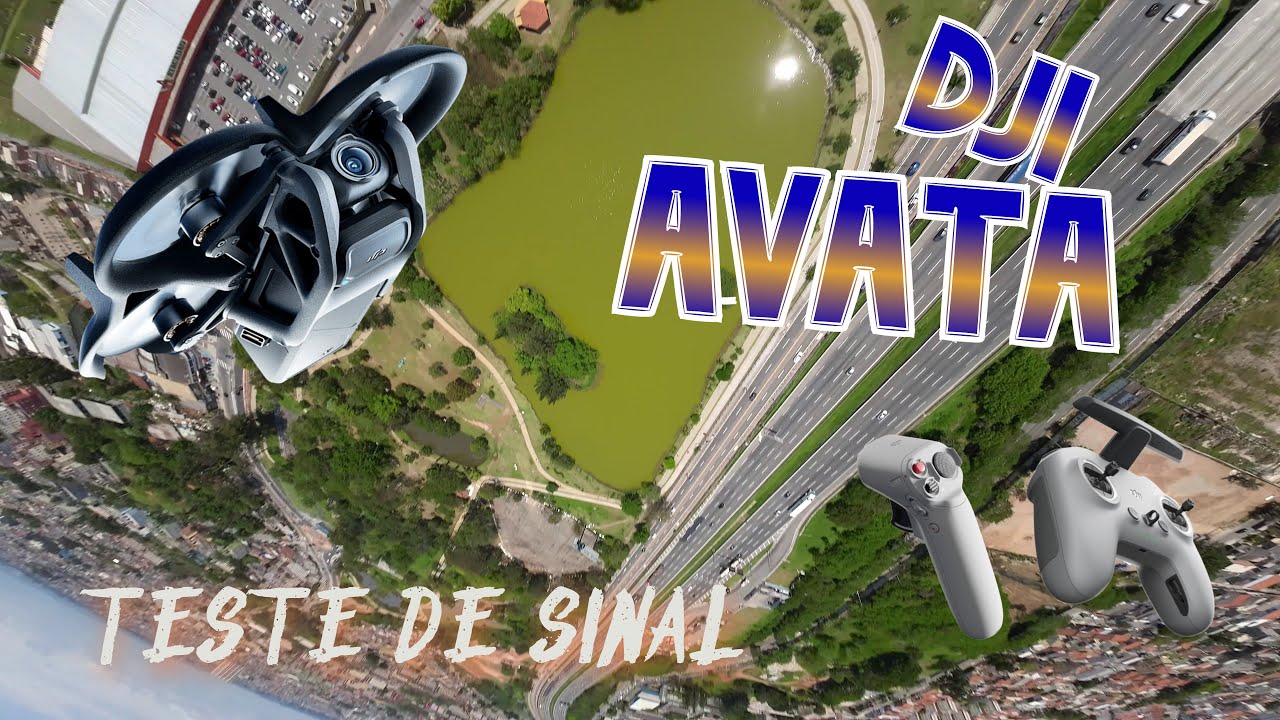 DJI AVATA TESTE DE SINAL COM MOTION CONTROLLER E CONTROLLER RC