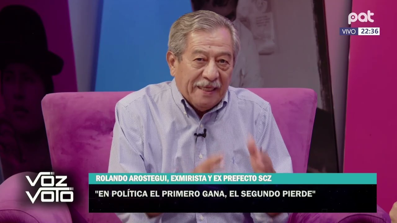 Rolando Arostegui Quiroga, ex prefecto de Santa Cruz