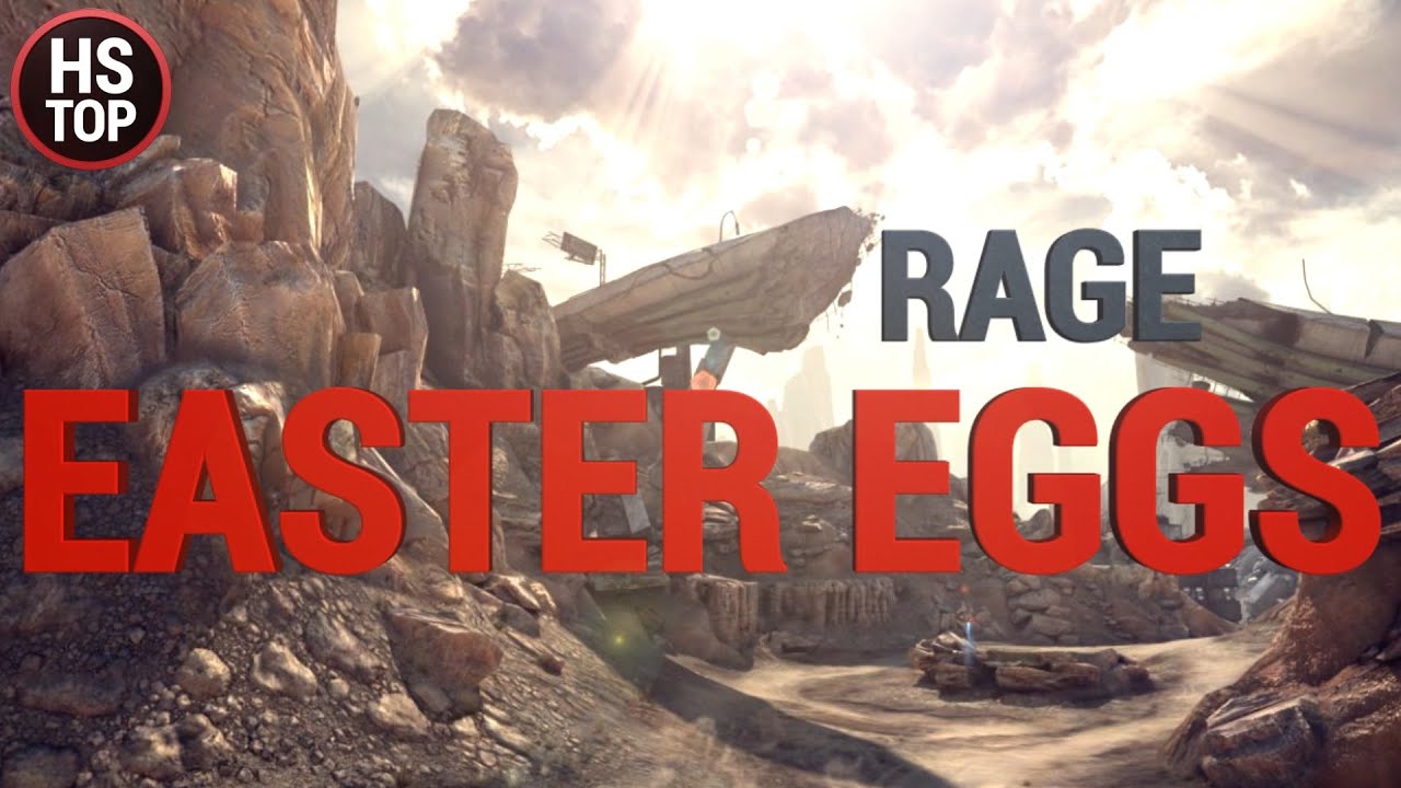Top 10 Easter Eggs ★ Rage