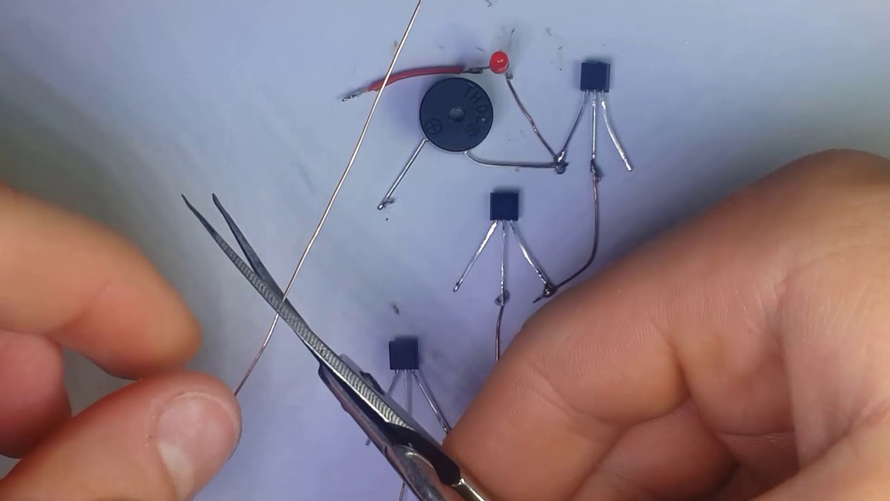 BC547 TRANSİSTÖR İLE FAZ DEDEKTÖRÜ NASIL YAPILIR--HOW TO MAKE PHASE DETECTOR WITH BC547 TRANSISTOR