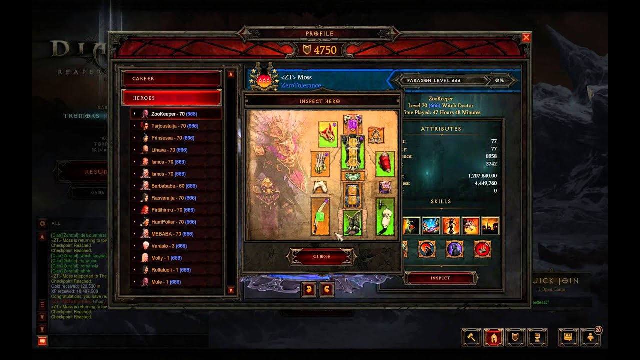 Diablo 3: RoS - WD Fire Pet Build & The Tall Man's Finger