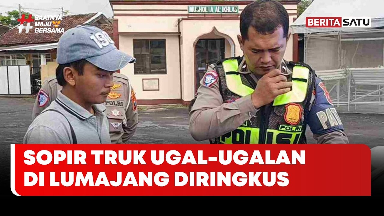 Sopir Truk Ugal-ugalan di Lumajang Diringkus #beritasatu